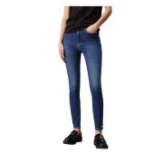 Calvin Klein Jeans Slim Fit Jeans Blue, Dam