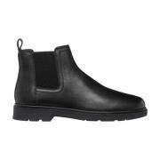 Geox Modernt Chelsea Boots i marinblå Black, Herr