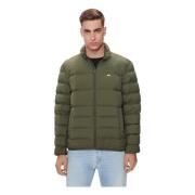 Tommy Jeans Kort Pufferjacka Green, Herr