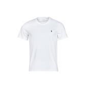 Polo Ralph Lauren T-Shirt Bianca Logo Blå White, Herr