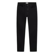 GAS Slim-fit Denim Byxor Black, Dam