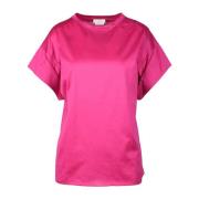 Ballantyne Bomull T-shirt Pink, Dam