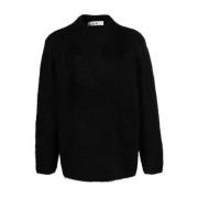 Séfr Round-neck Knitwear Black, Herr