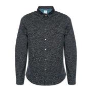 PS By Paul Smith Skjorta med tryck Blue, Herr