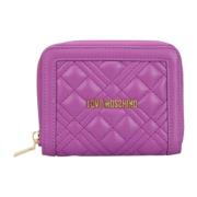 Love Moschino Stiliga Plånböcker och Korthållare Purple, Dam