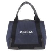 Balenciaga Vintage Pre-owned Canvas balenciaga-vskor Blue, Dam