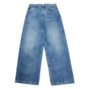 Amish Vida Denim Blå Jeans Blue, Herr