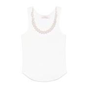 Zimmermann Vit Kristall Tank Top White, Dam