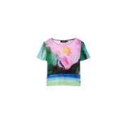 Desigual Kortärmad T-shirt Multicolor, Dam