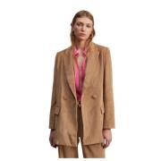 Lola Casademunt Blazer Jacka för Kvinnor Brown, Dam