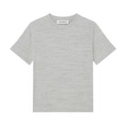 Róhe Japansk Bomull Jersey T-shirt Grå Gray, Dam