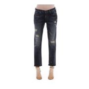 Jacob Cohën Tidlös Elegans Straight Leg Jeans Blue, Dam