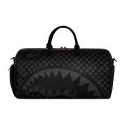 Sprayground Hangover Drip Check Weekendbag Black, Unisex