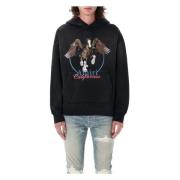 Amiri Vintage Pegasus Hoodie Black, Herr