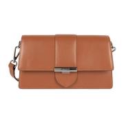 Lancaster Klaff Crossbody Väska Paris Ily Brown, Dam