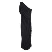 Rick Owens Svart Amira Klänning Black, Dam