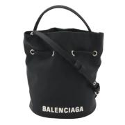 Balenciaga Vintage Pre-owned Canvas balenciaga-vskor Black, Dam