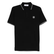 Stone Island Svart Avslappnad Kläder för Män Black, Herr