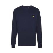 Lyle & Scott Borstad Sweatshirt för Män Blue, Herr