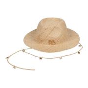 Ruslan Baginskiy Beige Cut-Out Brim Hat Beige, Dam