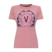 Versace Jeans Couture Stiliga Jeanskollektionen Pink, Dam