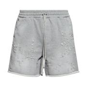 Amiri Logo shorts Gray, Herr