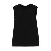 Alexander McQueen Svarta T-shirts och Polos Black, Dam