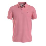 Tommy Jeans Polo med korta ärmar Pink, Herr