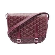 Goyard Vintage Pre-owned Canvas crossbodyvskor Red, Dam