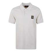 Belstaff Bomull Polo Skjorta med Logo Gray, Herr