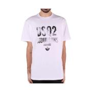 Dsquared2 Stilig T-shirt för män White, Herr