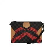 Sprayground Ond Triple Decker Pochette Black, Herr