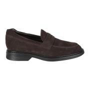 Hogan Ebony Mocka Loafer med Memory Foam Brown, Herr