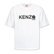 Kenzo T-shirt med tryckt logotyp White, Herr