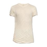 Rick Owens Dubbel T-shirt Yellow, Herr