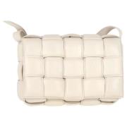 Bottega Veneta Vintage Pre-owned Laeder axelremsvskor White, Dam