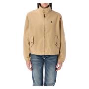 Polo Ralph Lauren Canvas Bomberjacka Beige, Dam