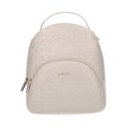 Liu Jo Champagne Ivory Syntetisk Ryggsäck Beige, Dam