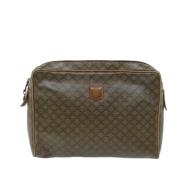 Celine Vintage Pre-owned Canvas celine-vskor Green, Dam