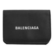 Balenciaga Vintage Pre-owned Laeder plnbcker Black, Dam