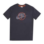 Nike Rökt Grå Säkerhetsorange T-shirt Gray, Herr