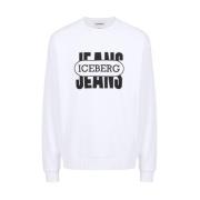 Iceberg 50-årsjubileum crewneck sweatshirt White, Herr