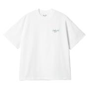 Carhartt Wip Signature Script Bomull T-shirt White, Herr