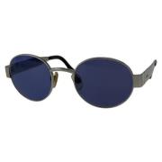 Chanel Vintage Pre-owned Glas solglasgon Gray, Dam