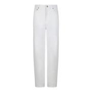 Golden Goose Kim Dyed Bull Denim Jeans White, Dam