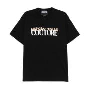 Versace Jeans Couture Svarta T-shirts och Polos Black, Herr