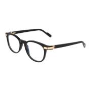 Cartier Fyrkantiga acetatglasögon modell 0221O Brown, Unisex