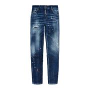 Dsquared2 Jeans Medium Waist Jennifer Blue, Dam