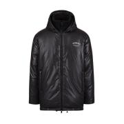 Iceberg Nylon dunjacka med logotyp Black, Herr