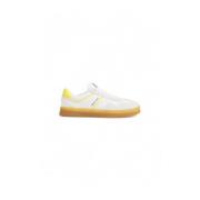 Tommy Hilfiger Suede Lace-Up Sneakers Damkollektion Yellow, Dam